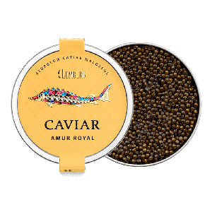 Sturgeon Caviar AMUR ROYAL, 125g