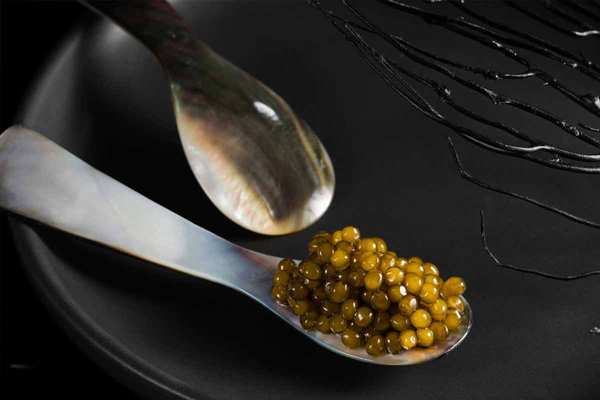 How to serve caviar?